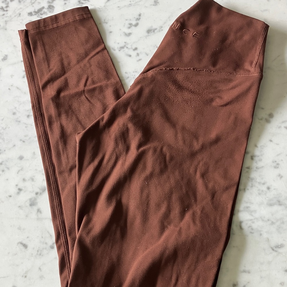 Balance Athletica Rust Brown High-Waist Leggings